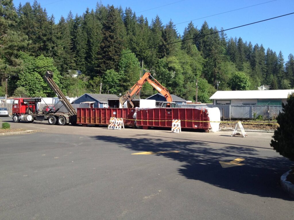 Asbestos Abatement Dumpster Services-Loveland Premier Dumpster Rental Services